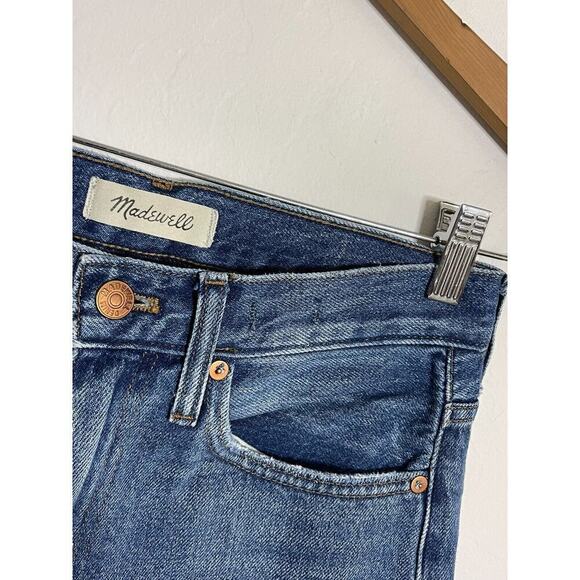 Madewell 26 Jeans The Momjean Downey Wash High Rise Stretch Denim ag375 - Picture 5 of 9